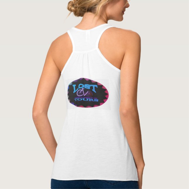 CycleNuts LoST Tours T - Shirt (Rückseite)