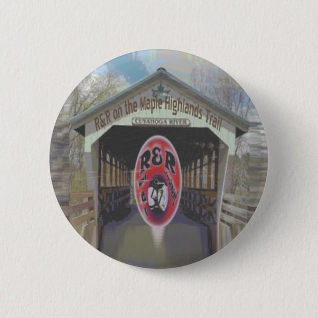CycleNuts R&R auf dem Maple Highlands Trail Button (Vorderseite)