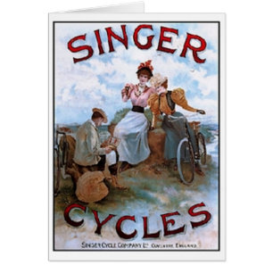 Cycles chanteurs vintages et publicité