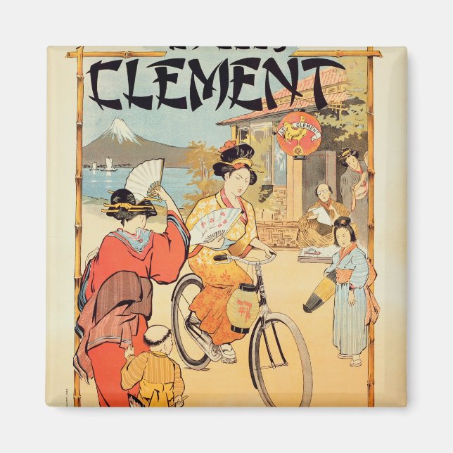 Cycles Clement Pre Saint-Gervais Magnet (Vorne)