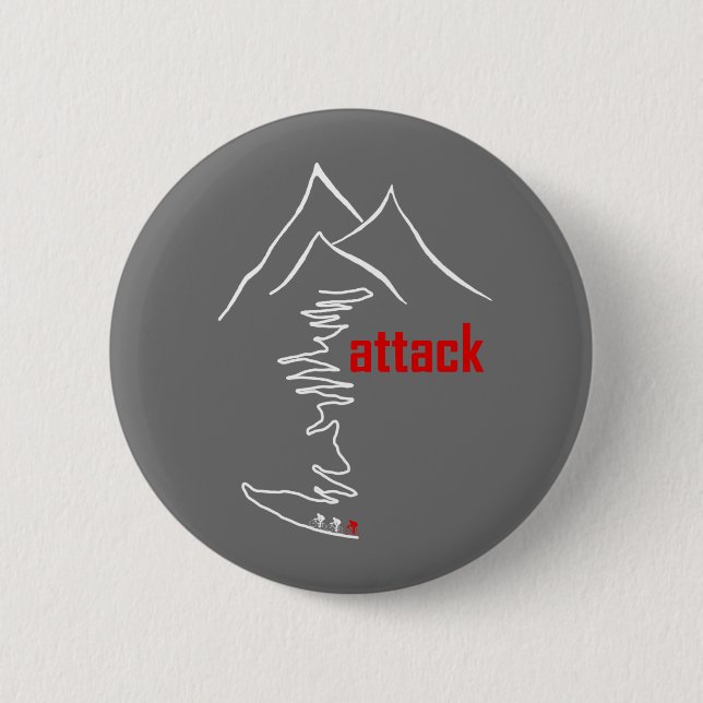 Cycling Climb, Angriff Button (Vorderseite)