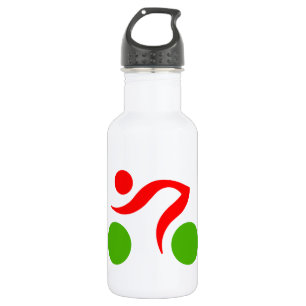 Cycling cooles Logo Trinkflasche
