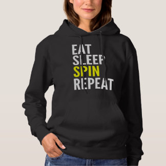 Cycling Eat Sleep Spin Repeat Hoodie