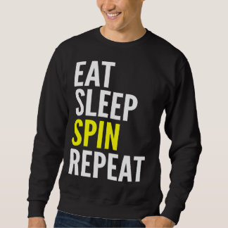 Cycling Eat Sleep Spin Repeat Sweatshirt