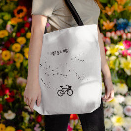 Cycling Life, free as a bird customizable Tasche