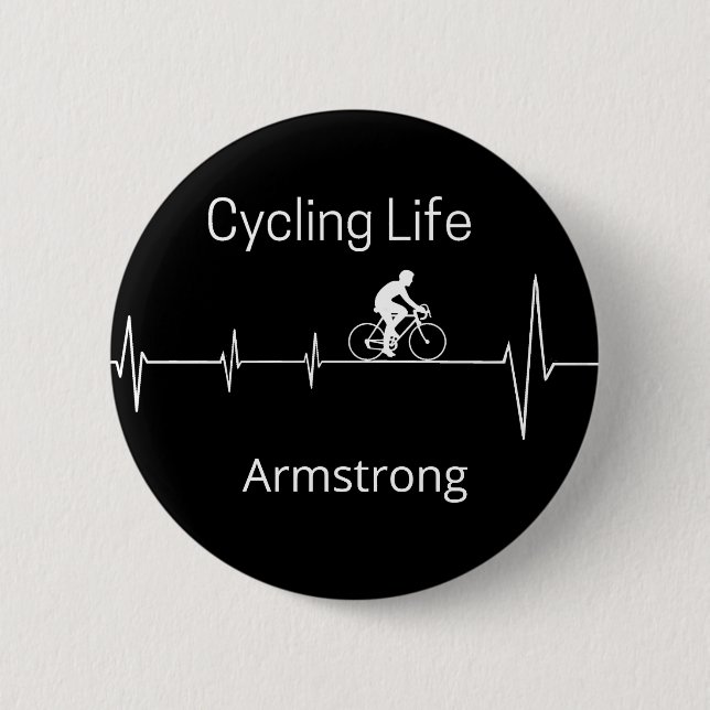 Cycling Life, Heartbeat anpassbar Button (Vorderseite)
