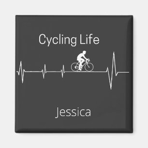 Cycling Life, Heartbeat anpassbar Magnet