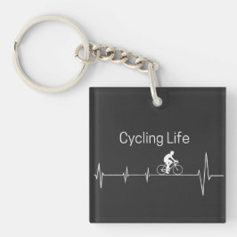 Cycling Life, Heartbeat anpassbar Schlüsselanhänger