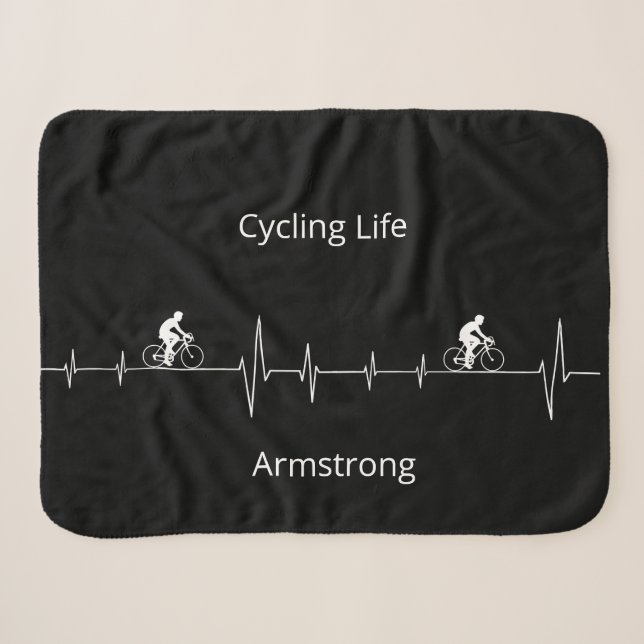 Cycling Life, Heartbeat anpassbar Sherpadecke (Vorderseite (Horizontal))