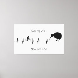 Cycling Life, Neuseeland anpassbar Leinwanddruck