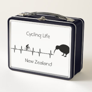 Cycling Life, Neuseeland anpassbar Metall Brotdose