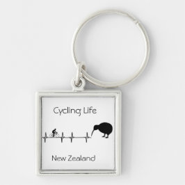 Cycling Life, Neuseeland anpassbar Schlüsselanhänger