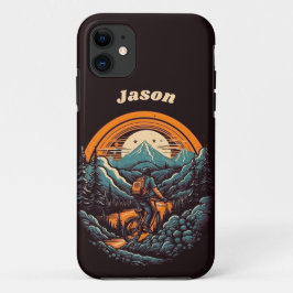 Cycling Life, Retro anpassbar Case-Mate iPhone Hülle
