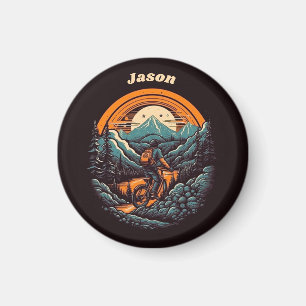 Cycling Life, Retro anpassbar Magnet