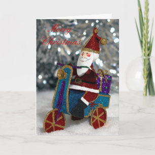 Cycling Santa Feiertagskarte