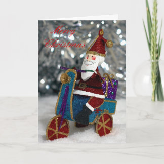 Cycling Santa Feiertagskarte