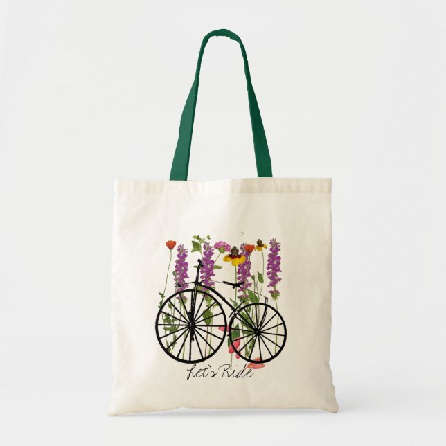 Cycling Tote Bag Tragetasche (Vorne)