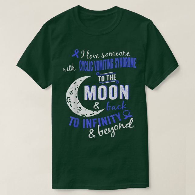 Cyclisches Erbrechen Syndrom Bewusstsein für Fraue T-Shirt (Design vorne)