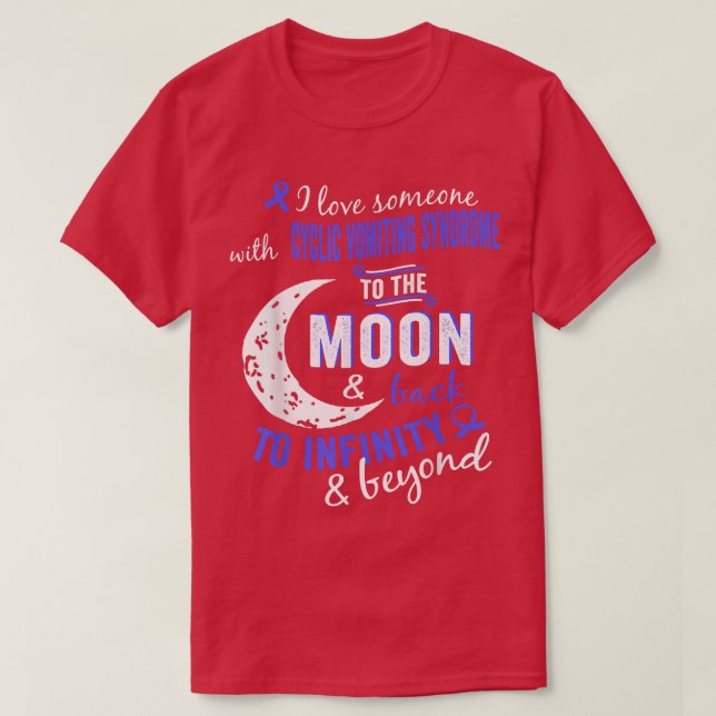 Cyclisches Erbrechen Syndrom Sensibilisierung für  T-Shirt (Design vorne)