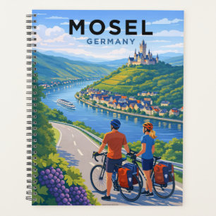 Cyclisme sur la Moselle Allemagne Art de voyage vi