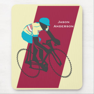 Cyclist #2 mousepad