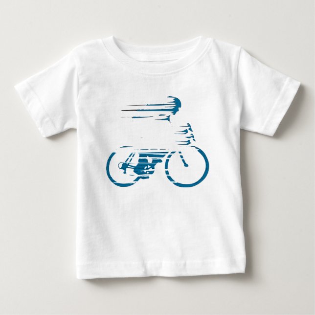 Cyclist Baby T-shirt (Vorderseite)