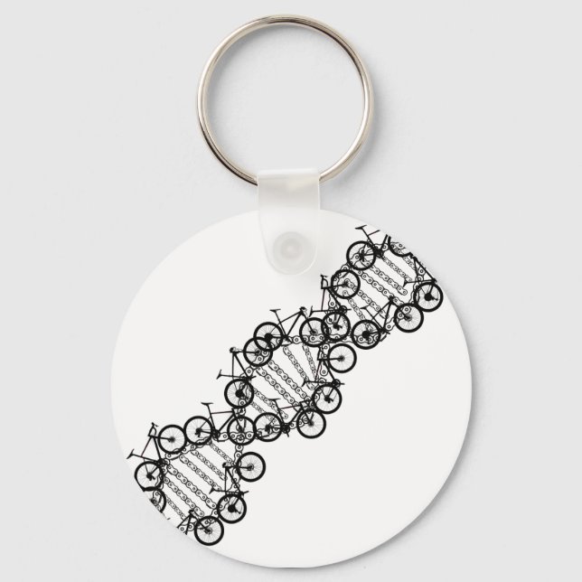 Cyclist-DNA-T - Shirt Schlüsselanhänger (Vorderseite)