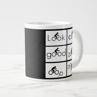 Cyclist-Spaß Jumbo-Tasse