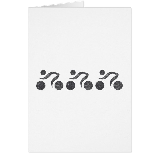 Cyclistes en gris (Devant)