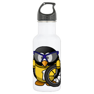 Cyclistpinguin Edelstahlflasche