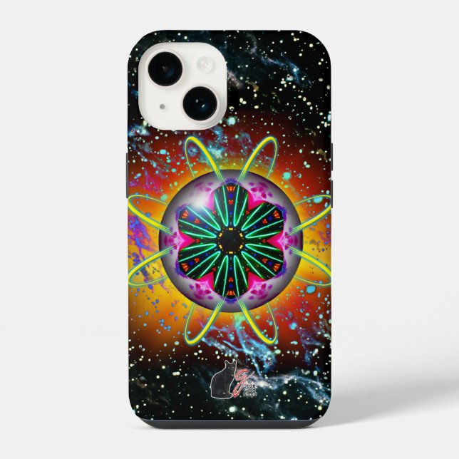 Cyclon Orbz iPhone 14 Hülle (Rückseite)