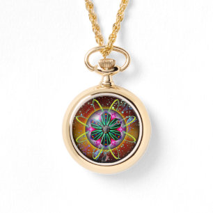 Cyclon Orbz Necklace Kaleid Armbanduhr