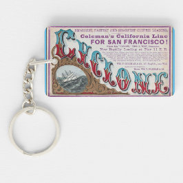 Cyclone Clipper Segelschiffe 1900 Schlüsselanhänger