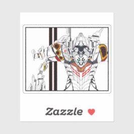 Cyclone Mecha Robot Aufkleber