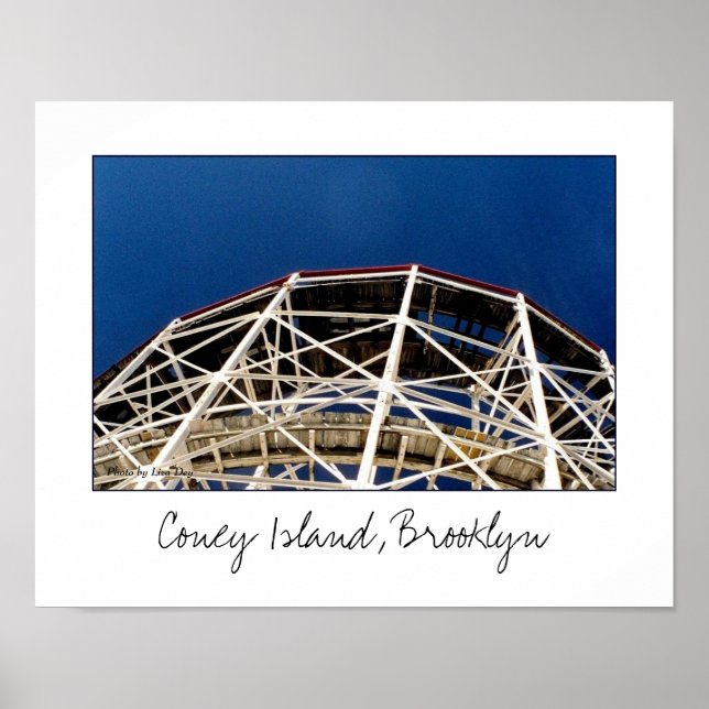 Cyclone Rollercoaster Poster (Vorne)