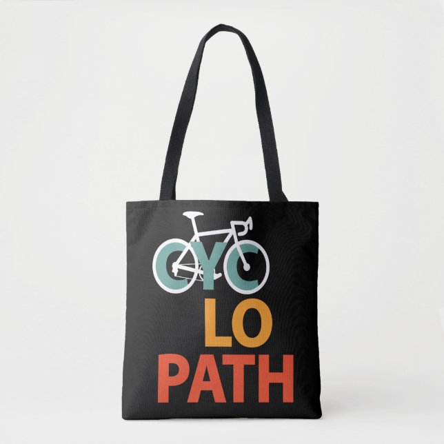 Cyclopath Bicycle Funny Cycling Tasche (Vorderseite)