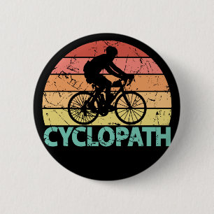 Cyclopath Funny Cycling Button