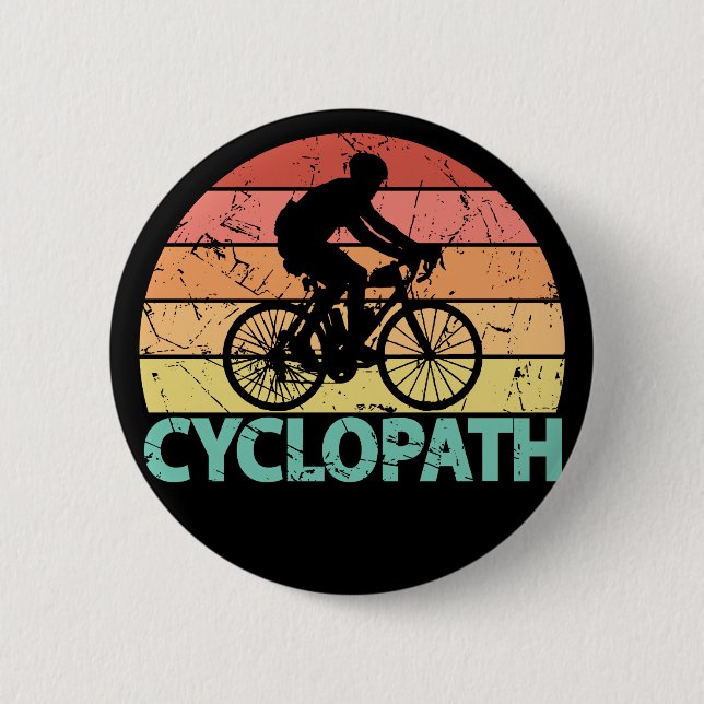 Cyclopath Funny Cycling Button (Vorderseite)