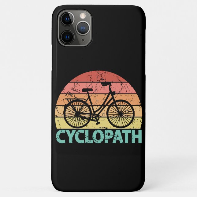 Cyclopath Funny Cycling Case-Mate iPhone Hülle (Rückseite)