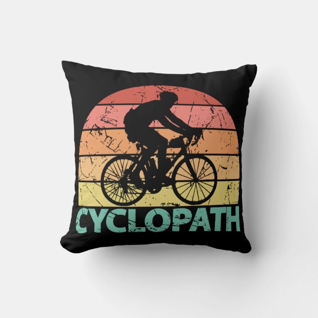Cyclopath Funny Cycling Kissen (Vorderseite)