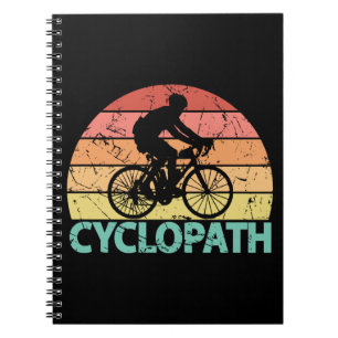 Cyclopath Funny Cycling Notizblock