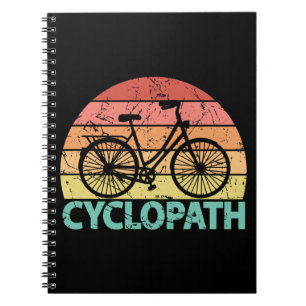 Cyclopath Funny Cycling Notizblock