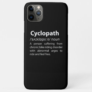 Cyclopath Funny Dictionary Definition Case-Mate iPhone Hülle
