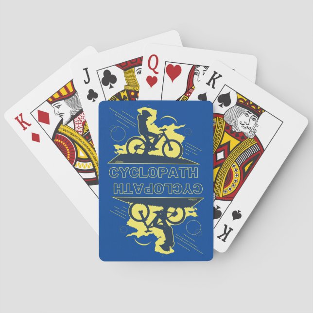 CYCLOPATH-Geschenkidee Spielkarten (Rückseite)