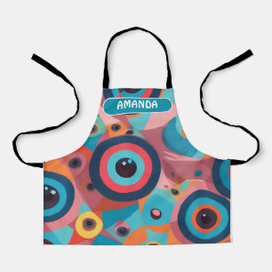 Cyclops Geometric Personalisiertes Muster Schürze