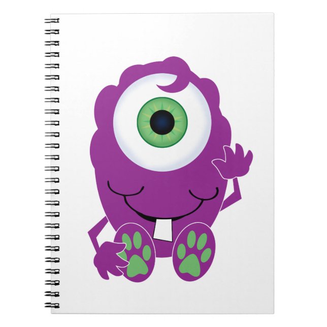 Cyclops Monster Notizblock (Vorderseite)