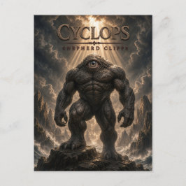 Cyclops Shepherd Cliffs Dark Cinema Postkarte