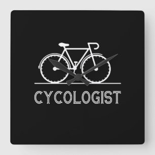 Cycologin Gift   Vertrau mir, ich bin Cykologe Men Quadratische Wanduhr
