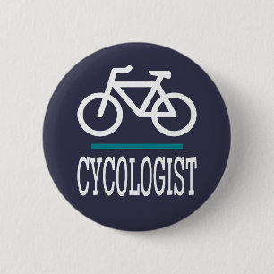 CYCOLOGIST Bike Bike Radfahren Funny Novelty Button