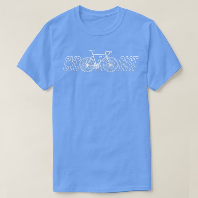 Cycologist Cool Fun Funny Cycling Design for Bicyc T-Shirt (Design vorne)
